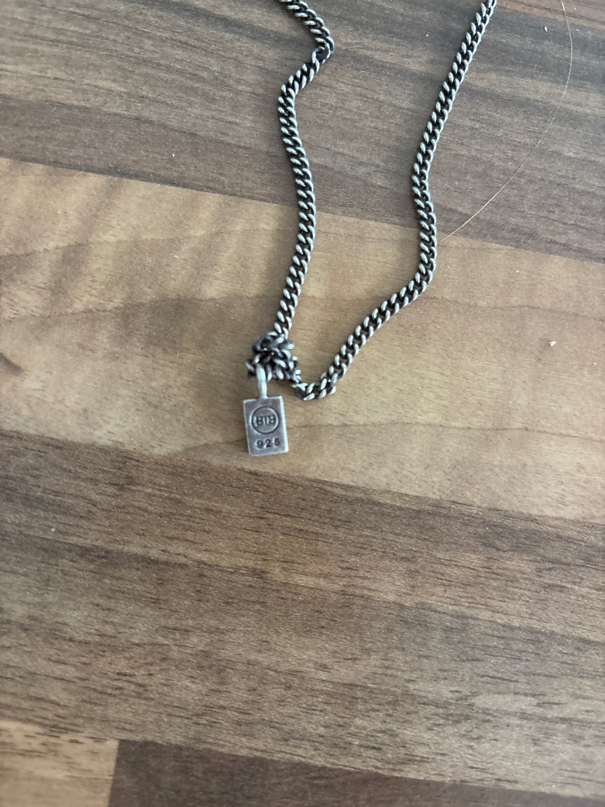 Zilveren  buddha ketting met hanger 92, Ophalen of Verzenden, Gebruikt, Zilver, Met hanger
