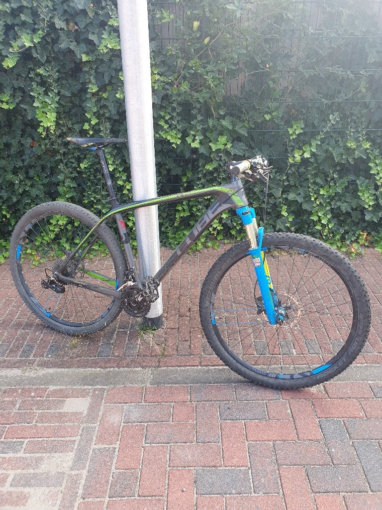 Mountainbike Cube Reaction carbon frame opknapper 29inch, Fietsen en Brommers, Gebruikt, Hardtail, Heren, Schijfrem