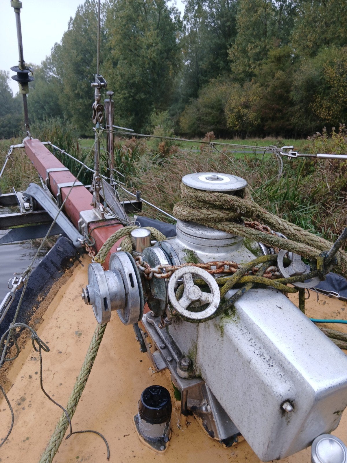 hoogwaardige dubbele ankerlier inclusief 2 zware schopankers, Ophalen of Verzenden, Overige typen