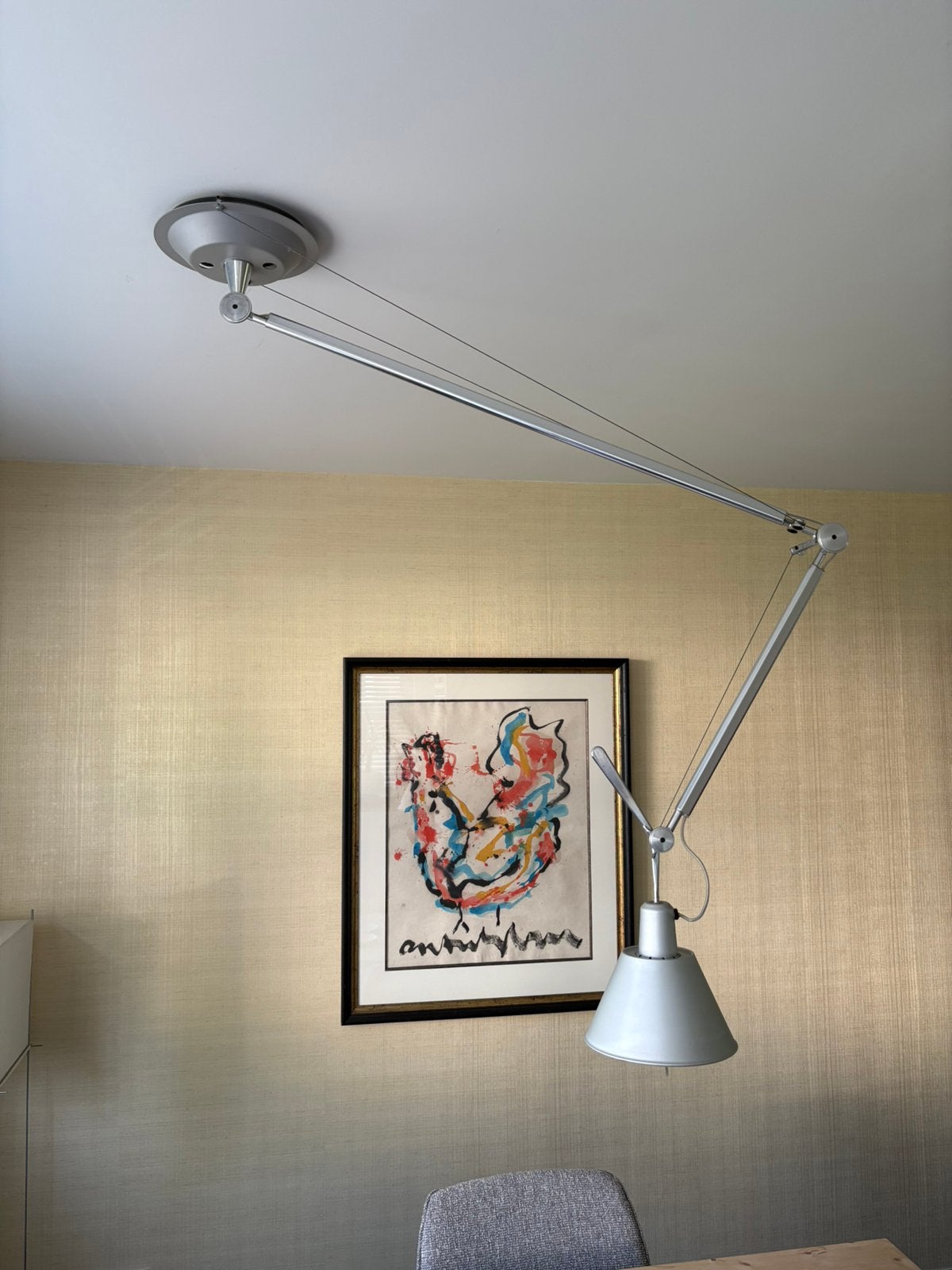 Artemide tolomeo decentrata, Ophalen, Zo goed als nieuw, Metaal