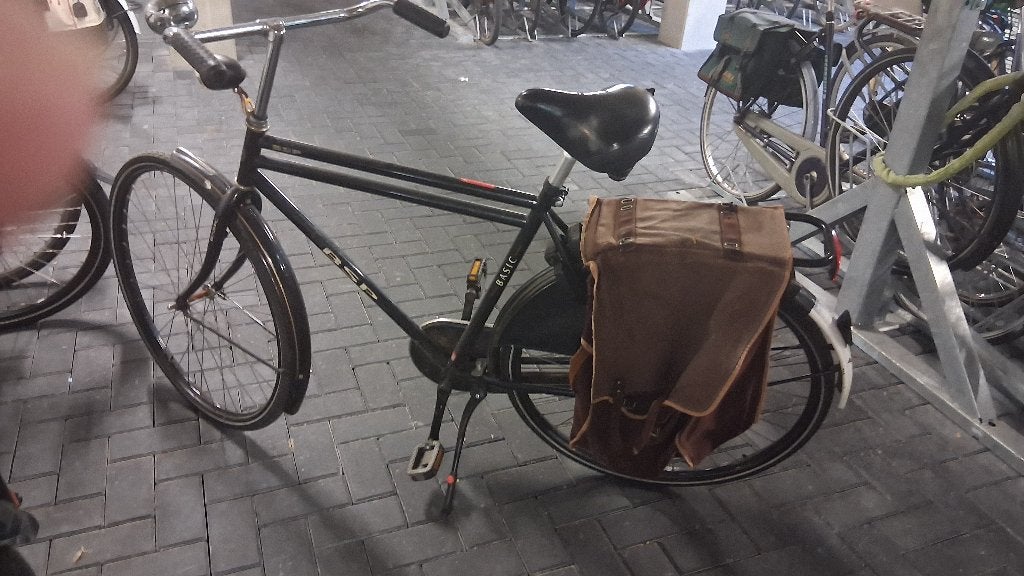 Foto 2 van BSP Basic herenfiets - Zwart,