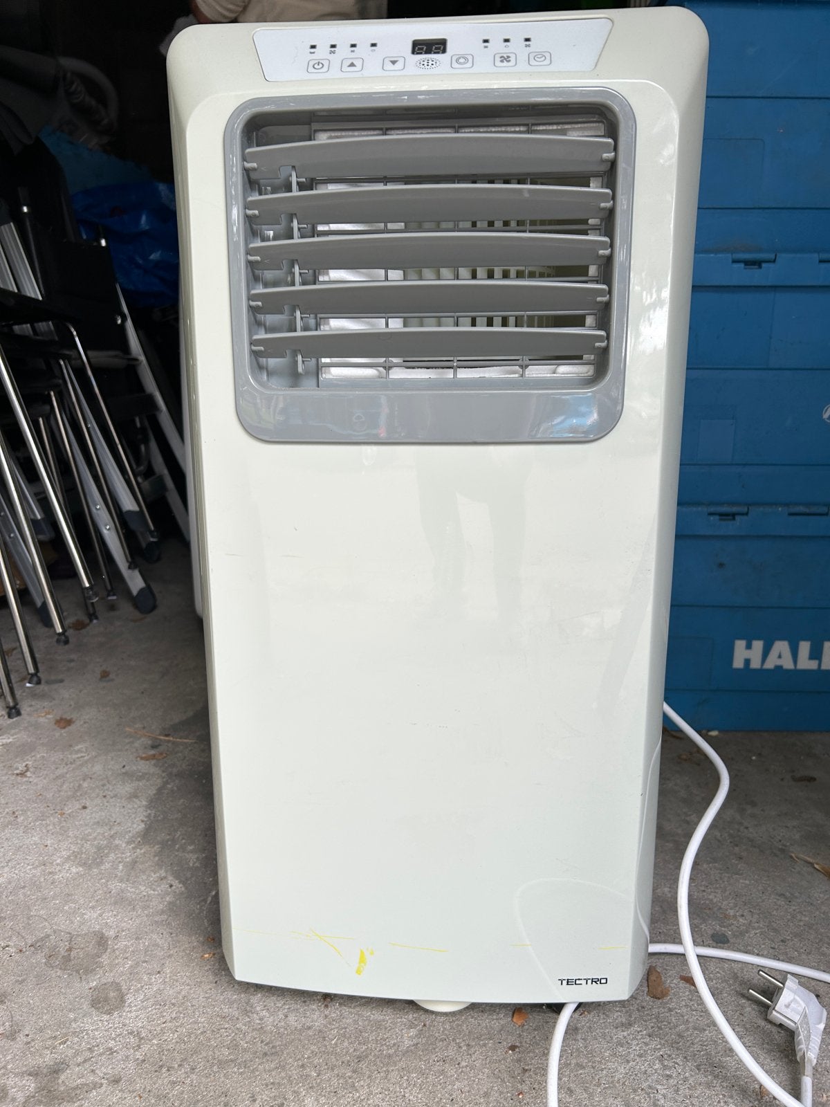 Tectro TP 2520 Mobiele Airco - Koelen en Ontvochtigen, Ophalen, Gebruikt, Minder dan 60 m³, 3 snelheden of meer