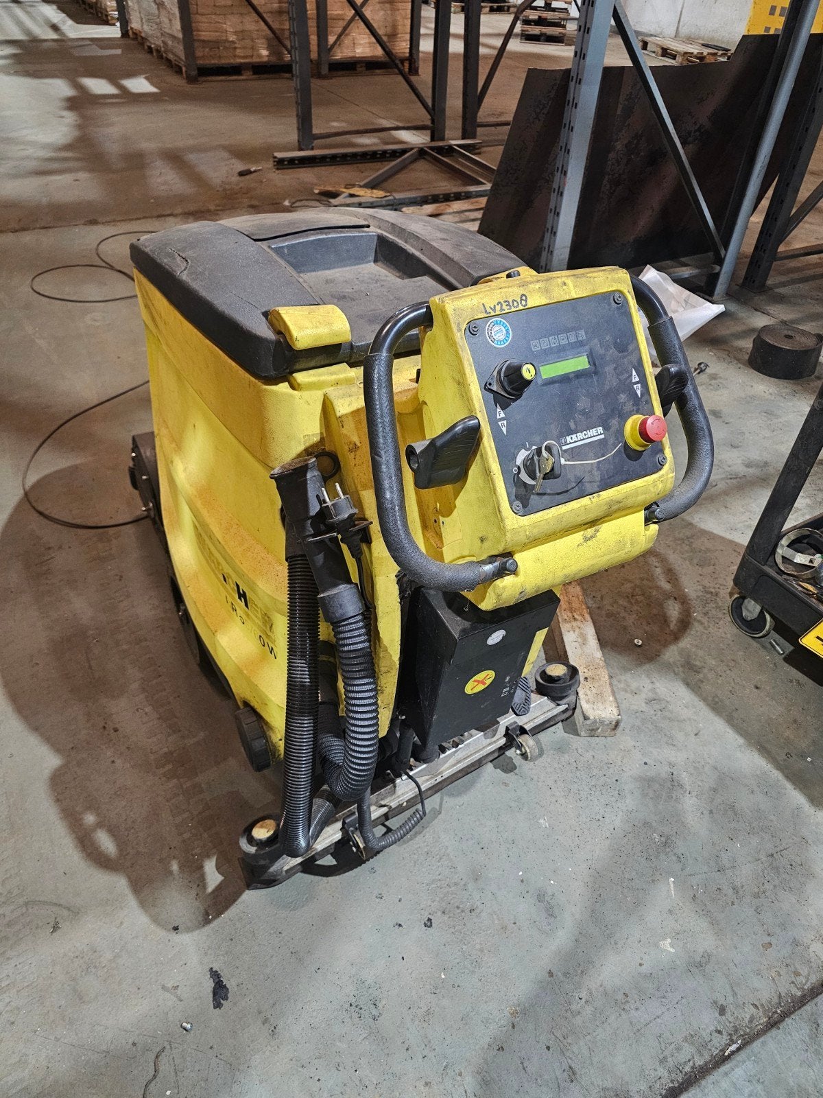 karcher boen/schrobmachine te koop, Ophalen