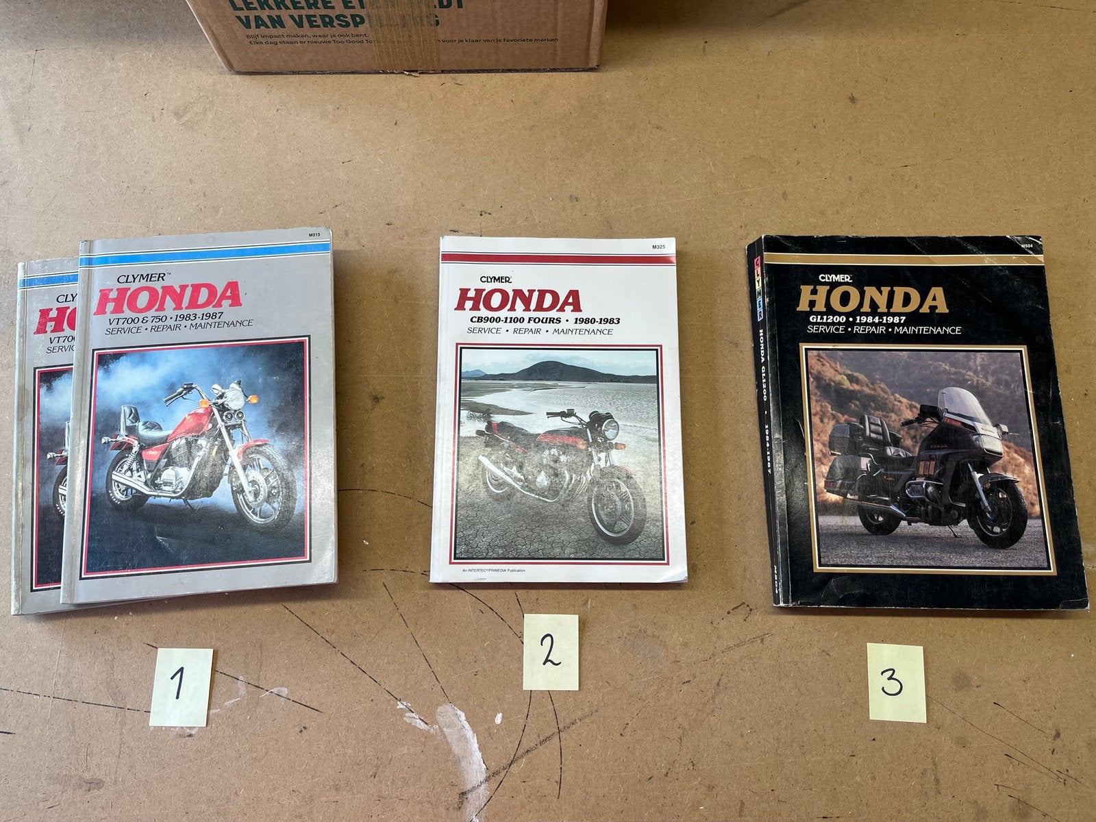 Werkplaatshandboek CLYMER diversen HONDA modellen, Ophalen of Verzenden, Honda
