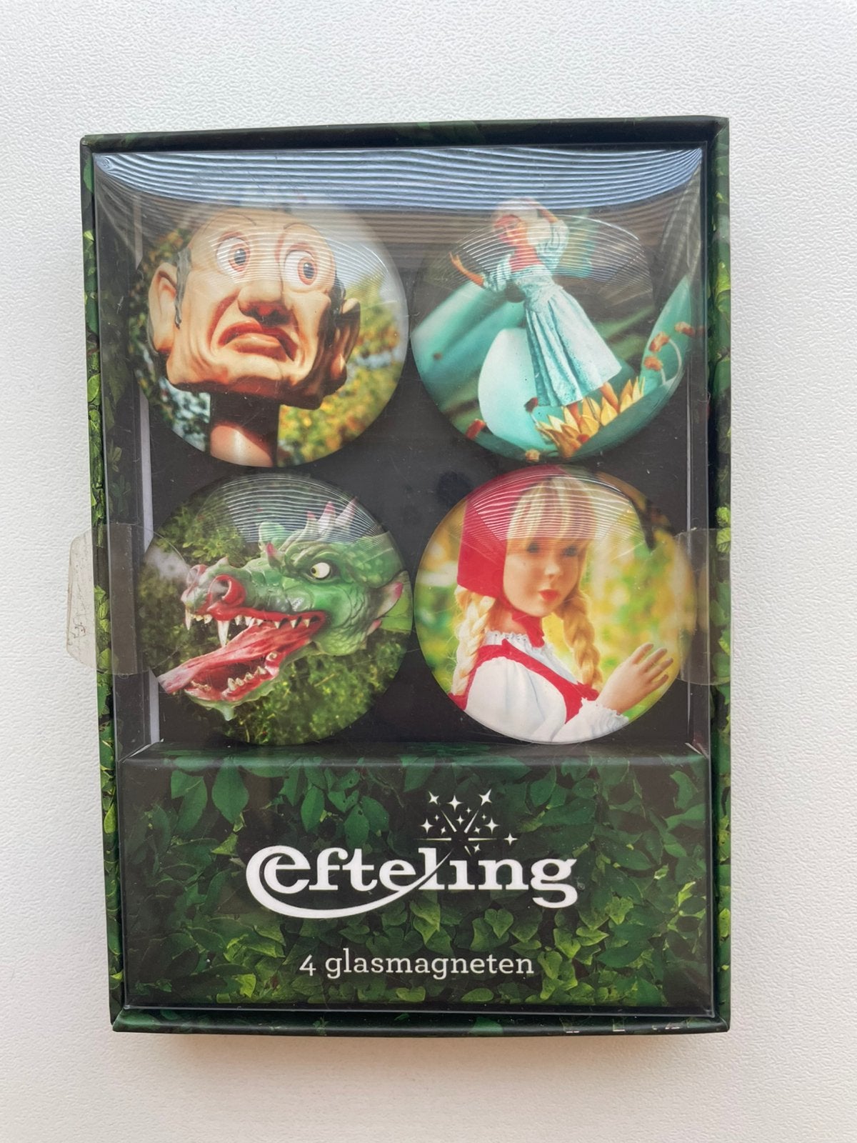 Efteling glasmagneten Sprookjesbos, Verzamelen, Ophalen of Verzenden, Nieuw, Gebruiksvoorwerp