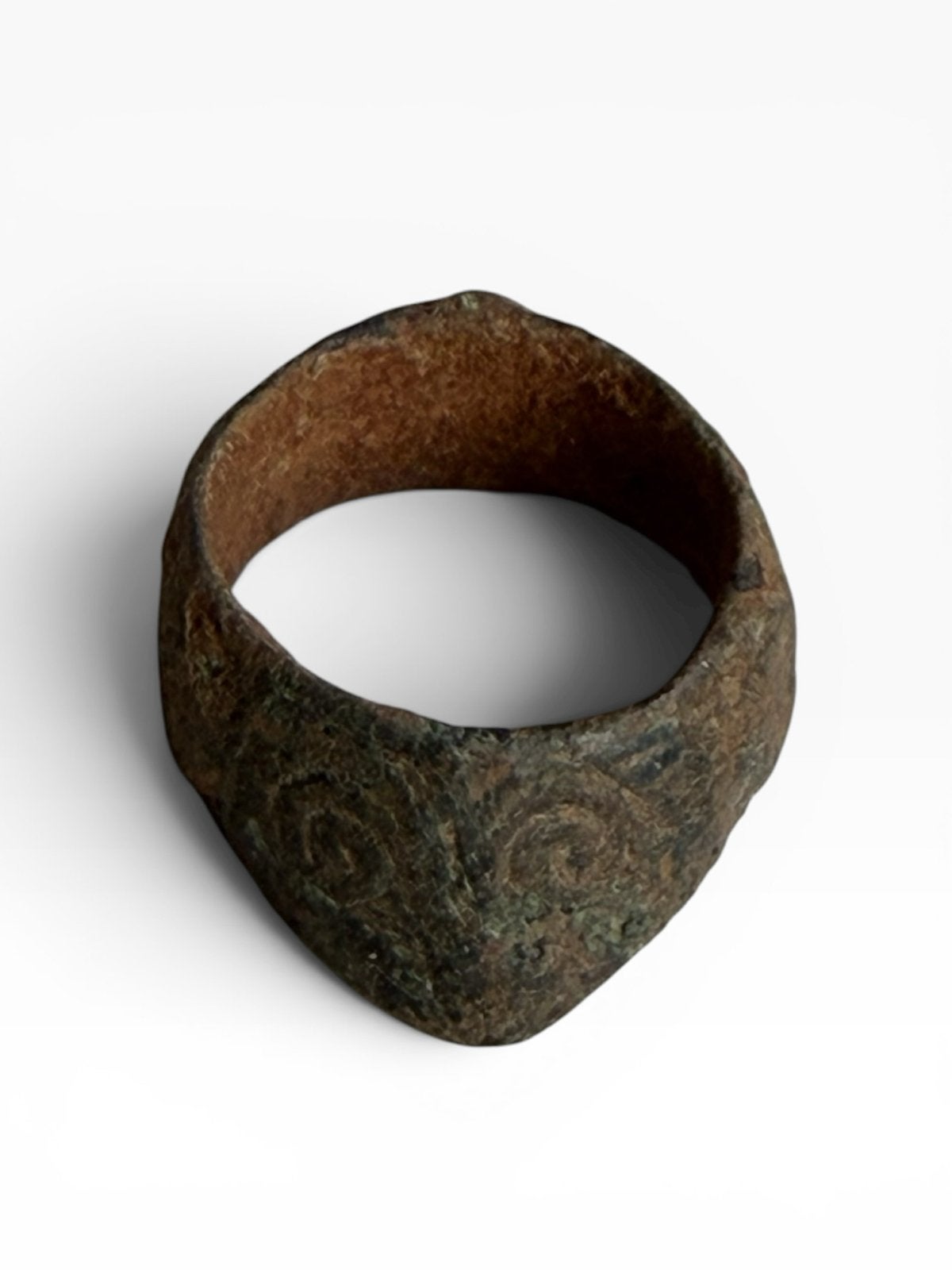 Bodemvondst: Romeinse Boogschuttersring van Brons, Ophalen of Verzenden