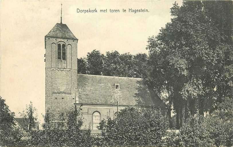 380-778-017 Hagestein Dorpskerk, Verzenden, Voor 1920, Utrecht