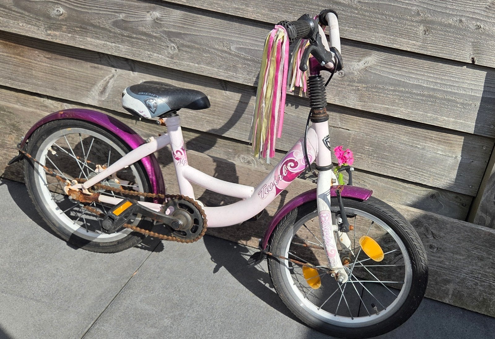 Kinderfiets 16 inch opknapper!!, Ophalen, Gebruikt, 16 tot 20 inch