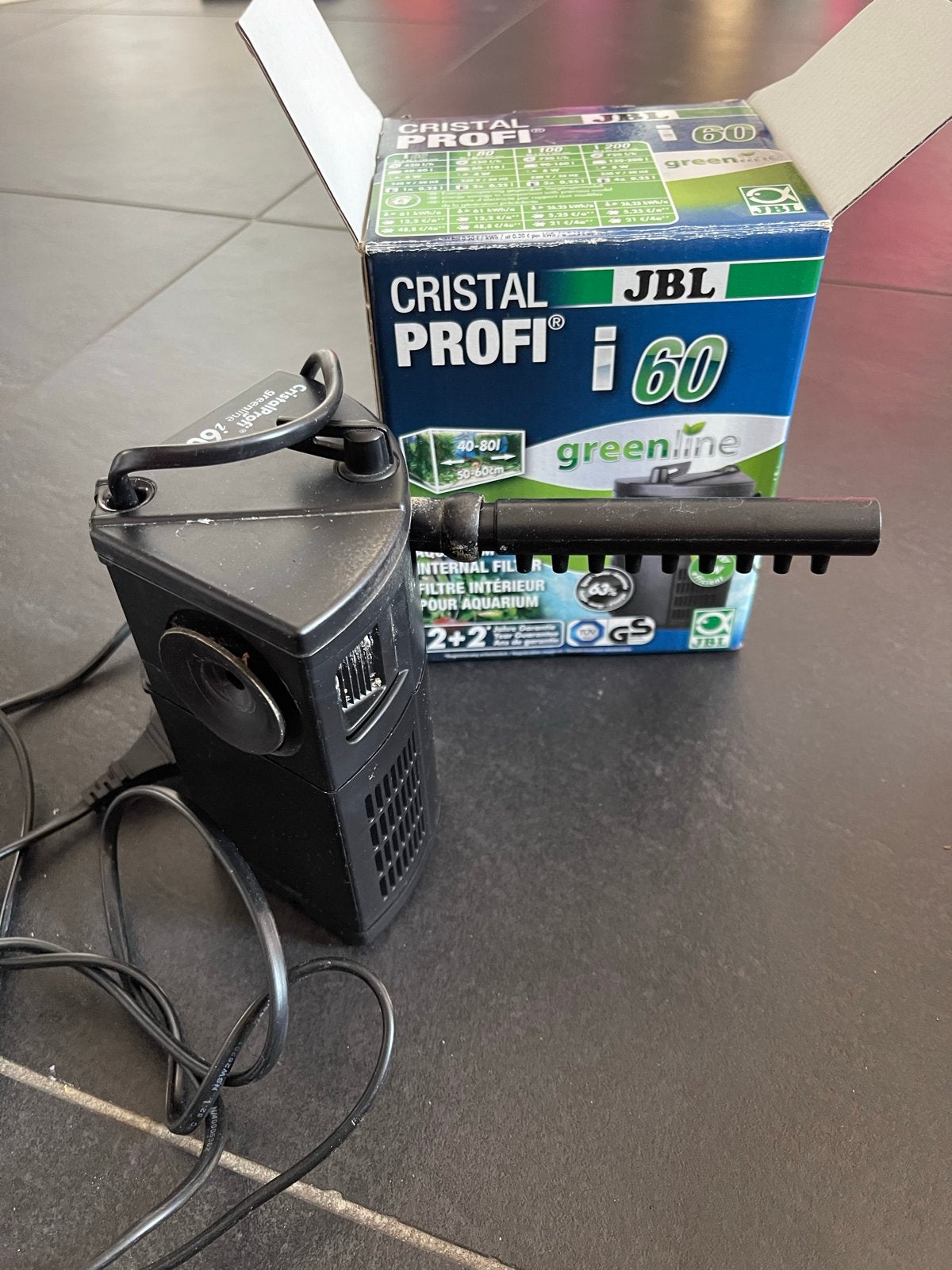 CristalProfi i60, Ophalen of Verzenden, Zo goed als nieuw, Leeg aquarium