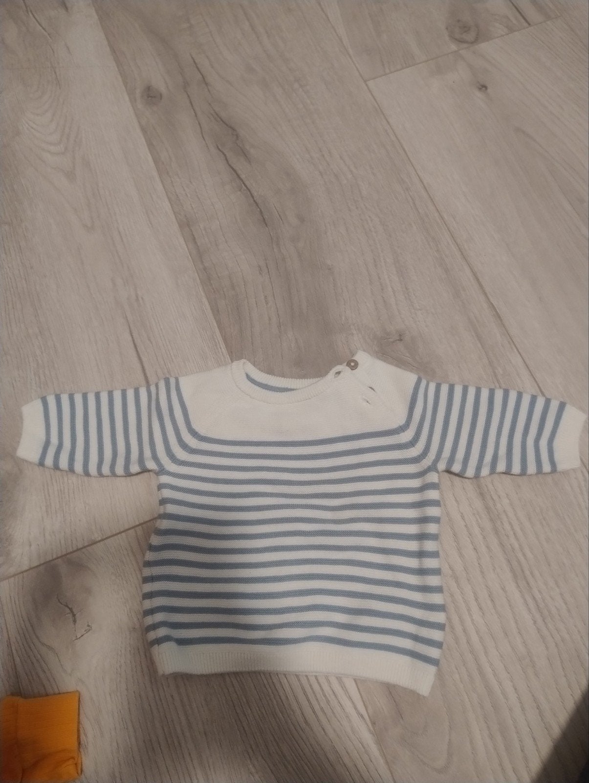 C&A Baby gestreept truitje - maat 56 (0-1 maand), Gebruikt, C&A, Ophalen of Verzenden, Truitje of Vestje