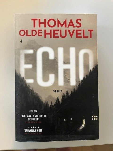 Echo - Thomas Olde Heuvelt, Gelezen, Thomas Olde Heuvelt, Ophalen of Verzenden, Nederland