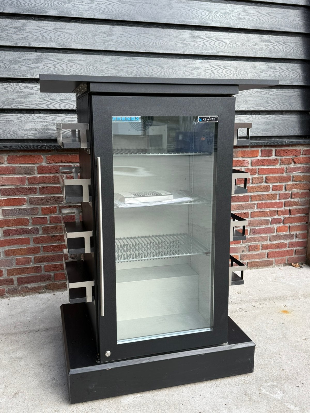 Frenox BG100 Displaykoelkast 160L Horeca Koelkast, 200 liter of meer, 60 cm of meer, Zonder vriesvak, Gebruikt