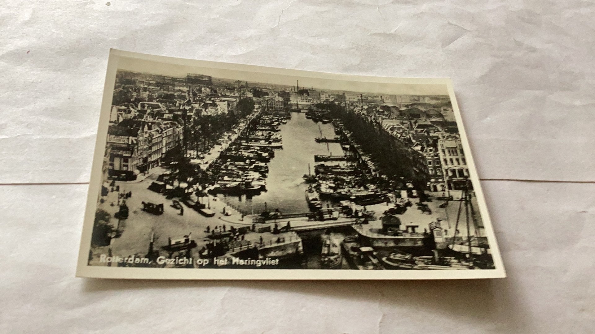 Rotterdam gezicht op het Haringvliet, Ophalen of Verzenden, Voor 1920, Zuid-Holland