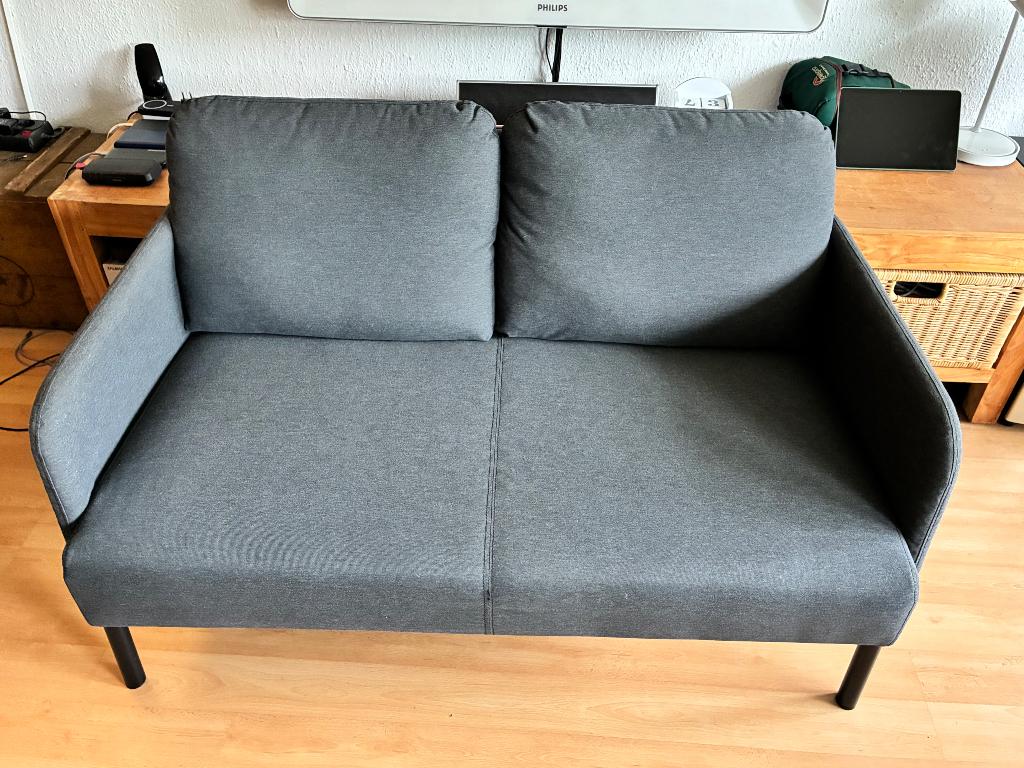 IKEA 2-zits bankje, Huis en Inrichting, Banken | Bankstellen, Ophalen, Tweepersoons, 75 tot 100 cm, Zo goed als nieuw