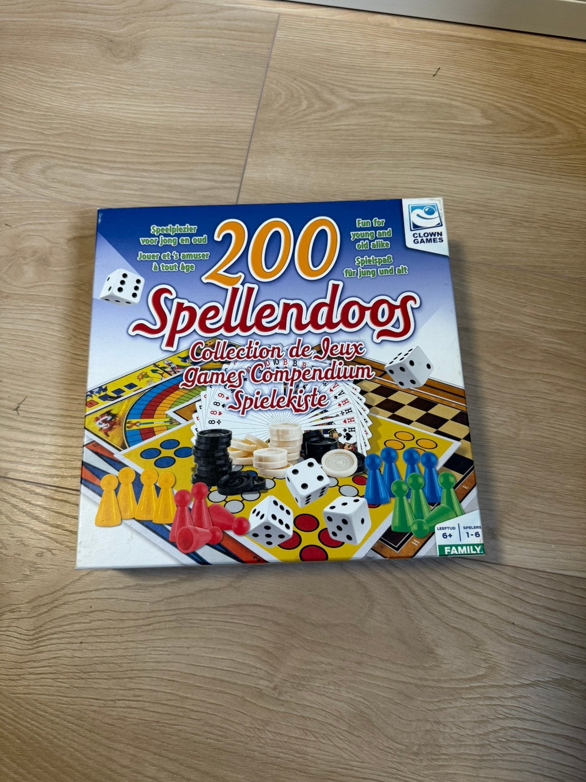 Spellendoos, Ophalen of Verzenden, Zo goed als nieuw