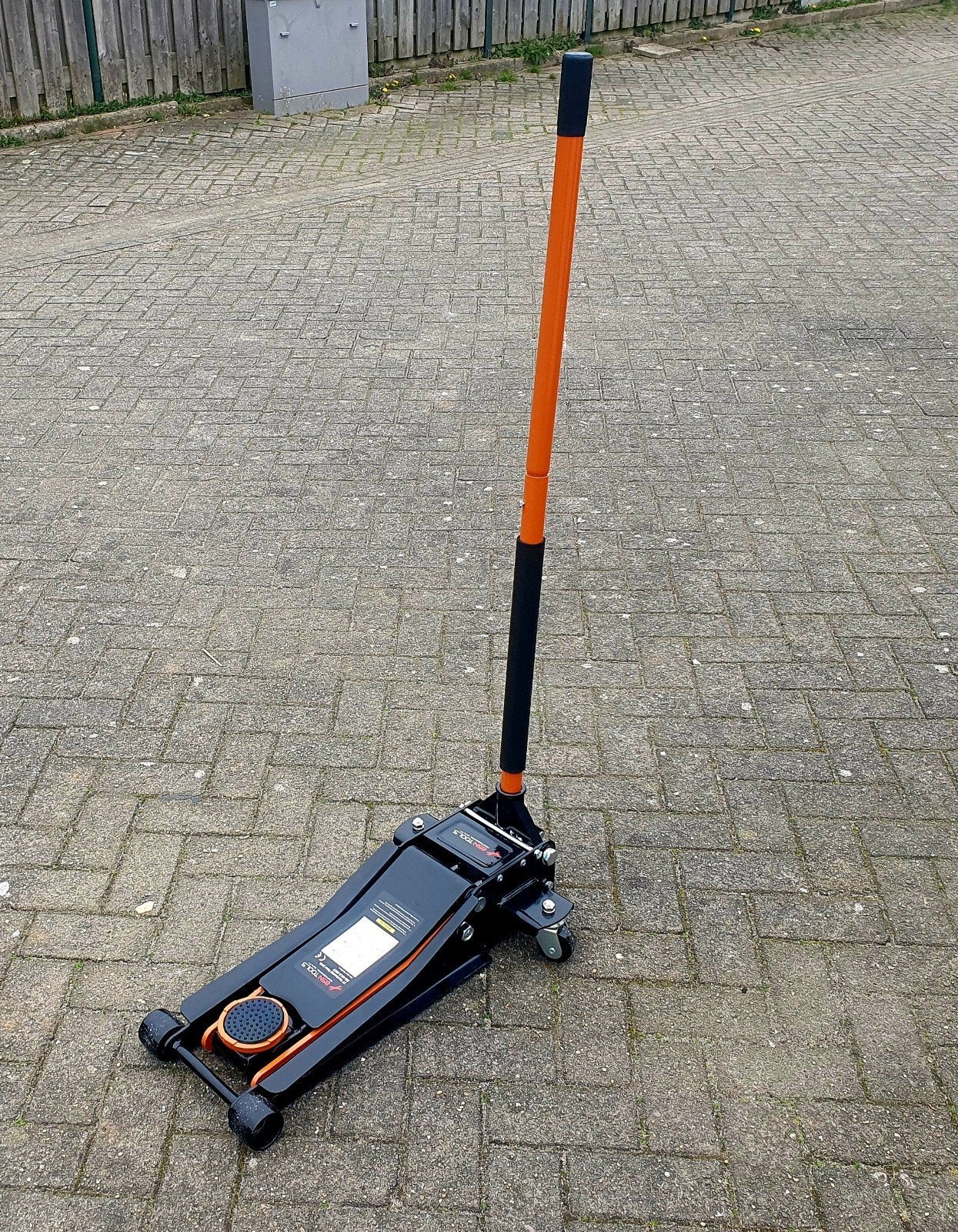 Nieuwe Hydraulische krik met dubbele zuigeraandrijving, Nieuwe Hydraulische krik met dubbele zuigeraandrijving, Garagekrik, Nieuw