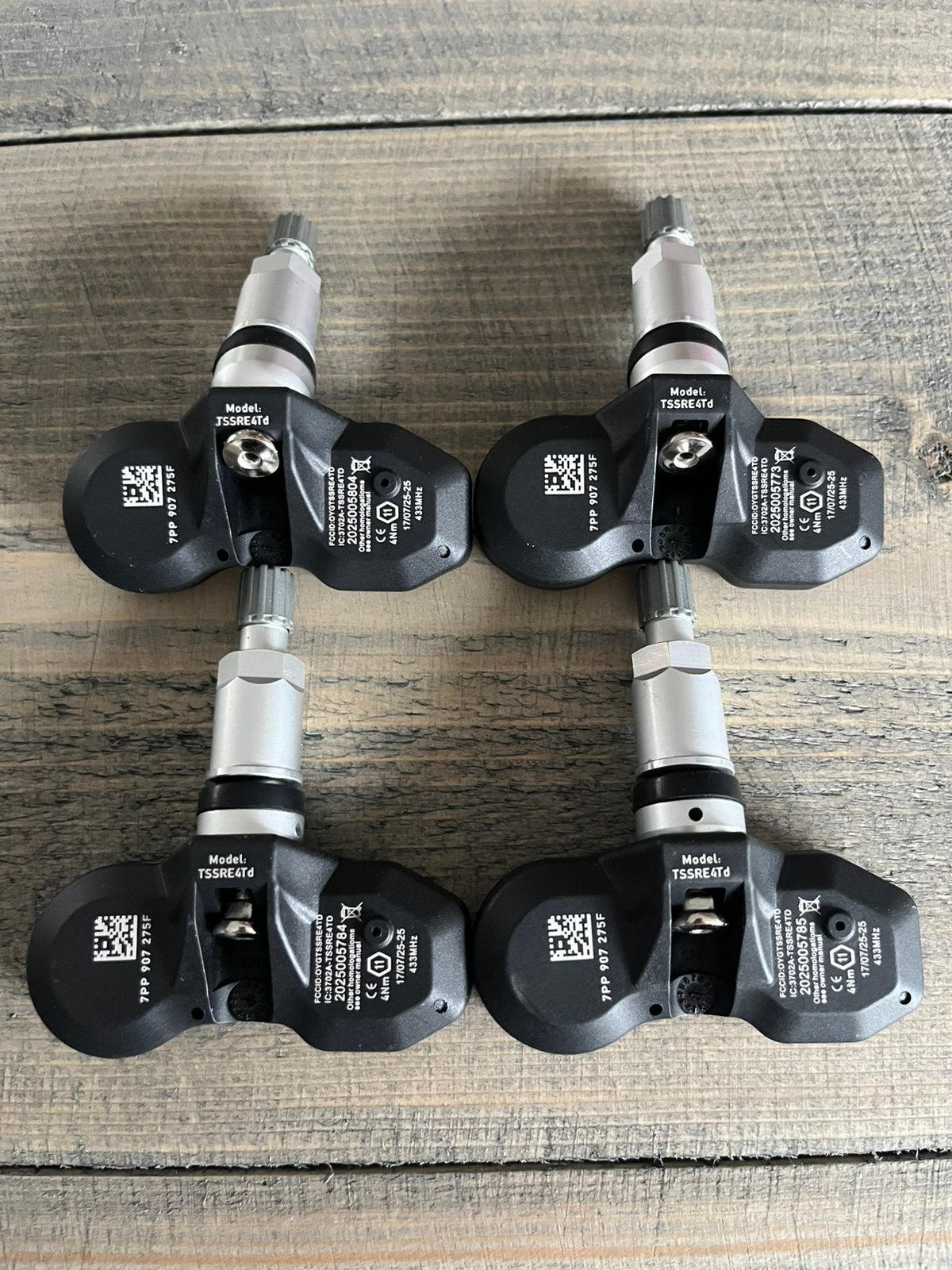 Nieuwe TPMS sensoren 7PP 907 275F 433MHz VW/Audi/Porsche, Ophalen of Verzenden, Nieuw, Volkswagen