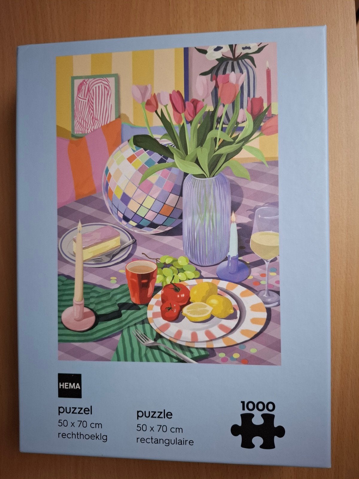 Hema Legpuzzel 1000 stukjes - Feestelijke Tafel, Ophalen of Verzenden