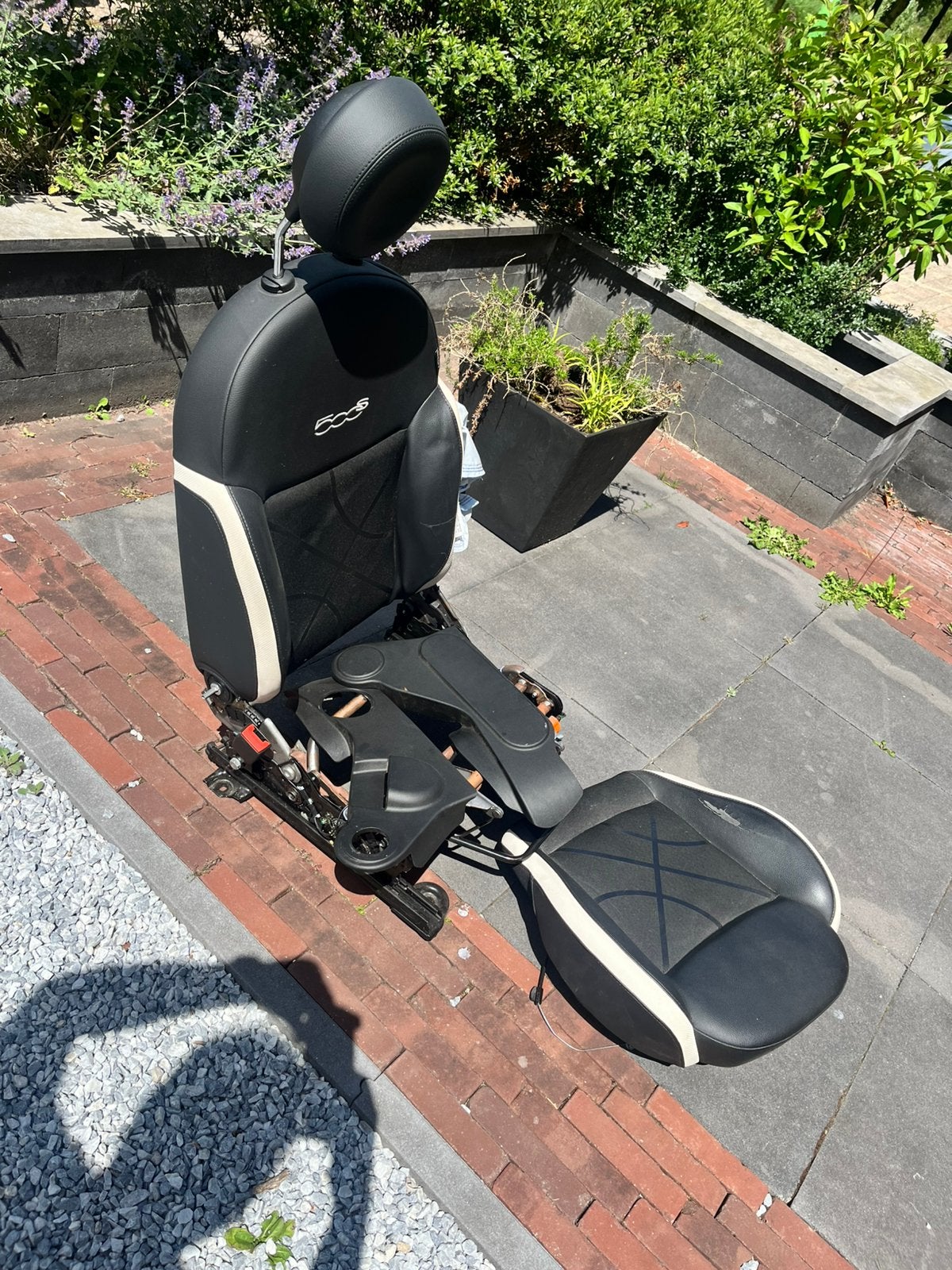 Fiat 500s sportstoel met schade, Auto-onderdelen, Ophalen, Fiat
