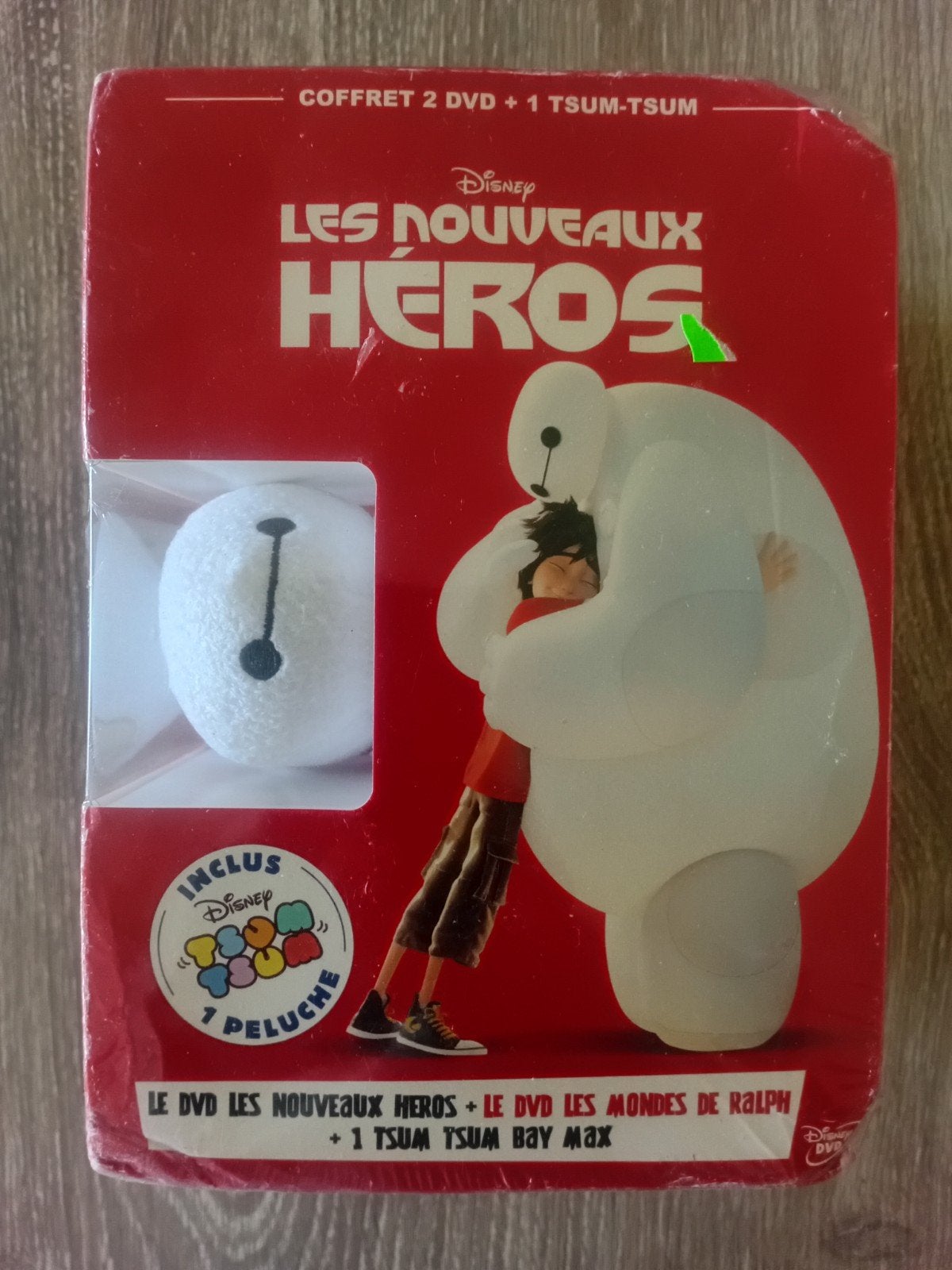 Disney Tsum Tsum Baymax Speciale Editie met DVD's, Animatie, Ophalen of Verzenden, Nieuw in verpakking, Frans