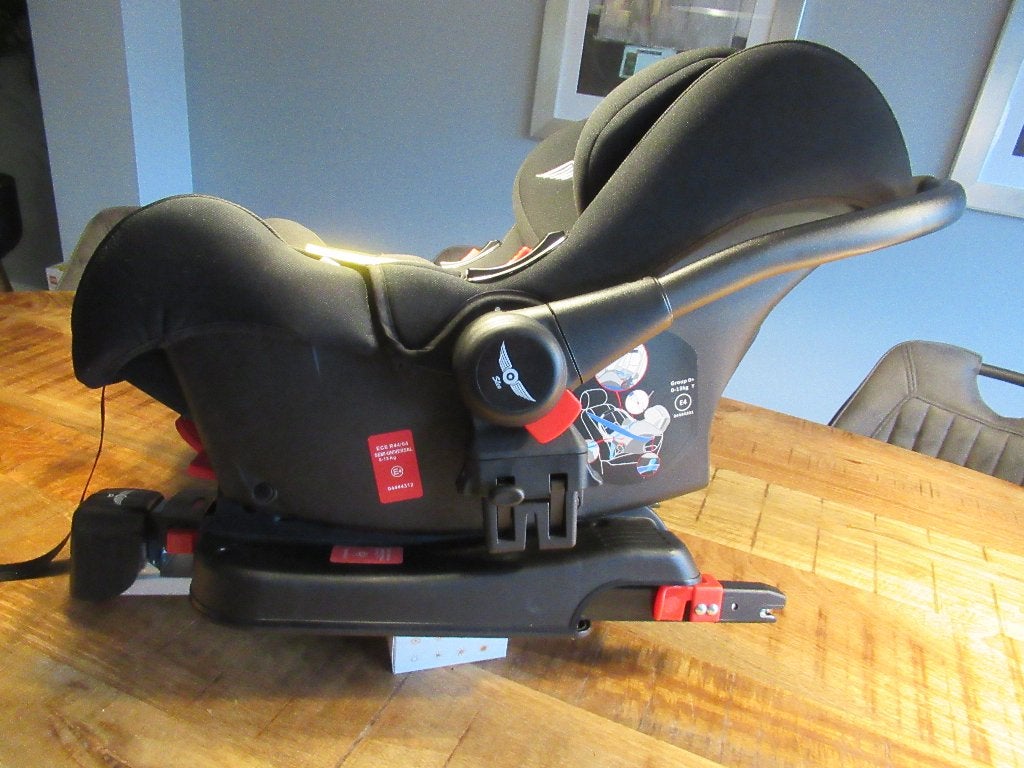 Amper gebruikte! Isofix Slee basis met Maxi Cosy, Ophalen of Verzenden, Zo goed als nieuw, Isofix, 0 t/m 13 kg