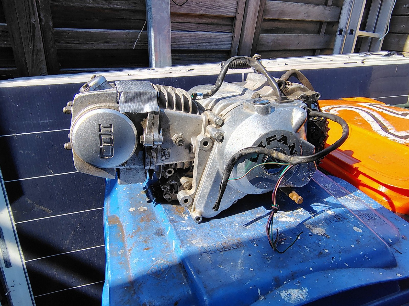 Skyteam Dax Monkey Lifan 125cc motorblok - voor onderdelen, Ophalen