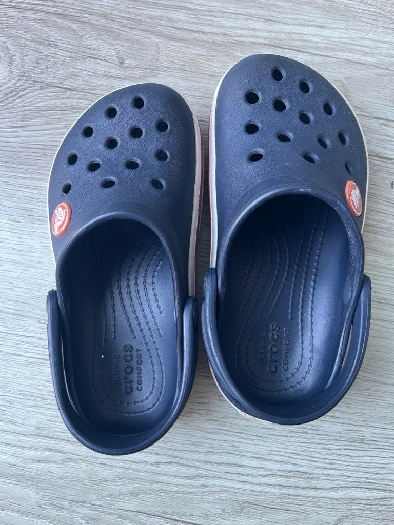 Crocs maat c9 (25-26), Kinderen en Baby's, Ophalen, Gebruikt, Crocs, Jongen of Meisje