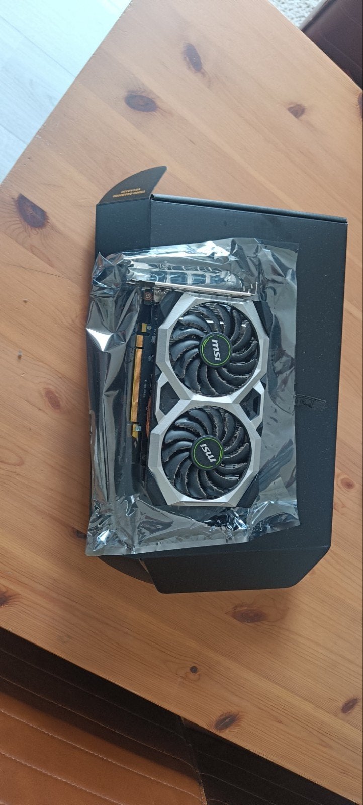MSI GeForce GTX 1660 Ti VENTUS XS 6G OC Videokaart, PCI-Express 3, Gebruikt, GDDR6, Ophalen of Verzenden