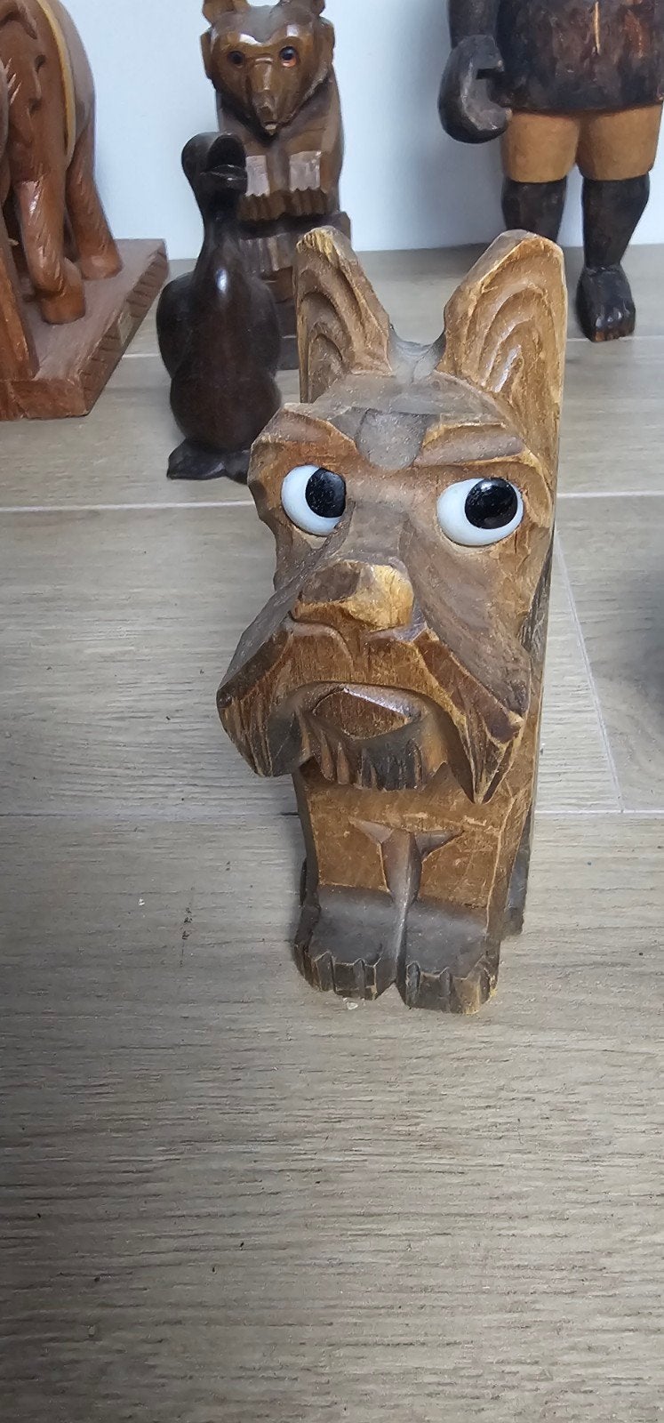 zwartewoud beeldjes en sculpturen, Ophalen of Verzenden, 20 - 50 cm, Beeld, Hout