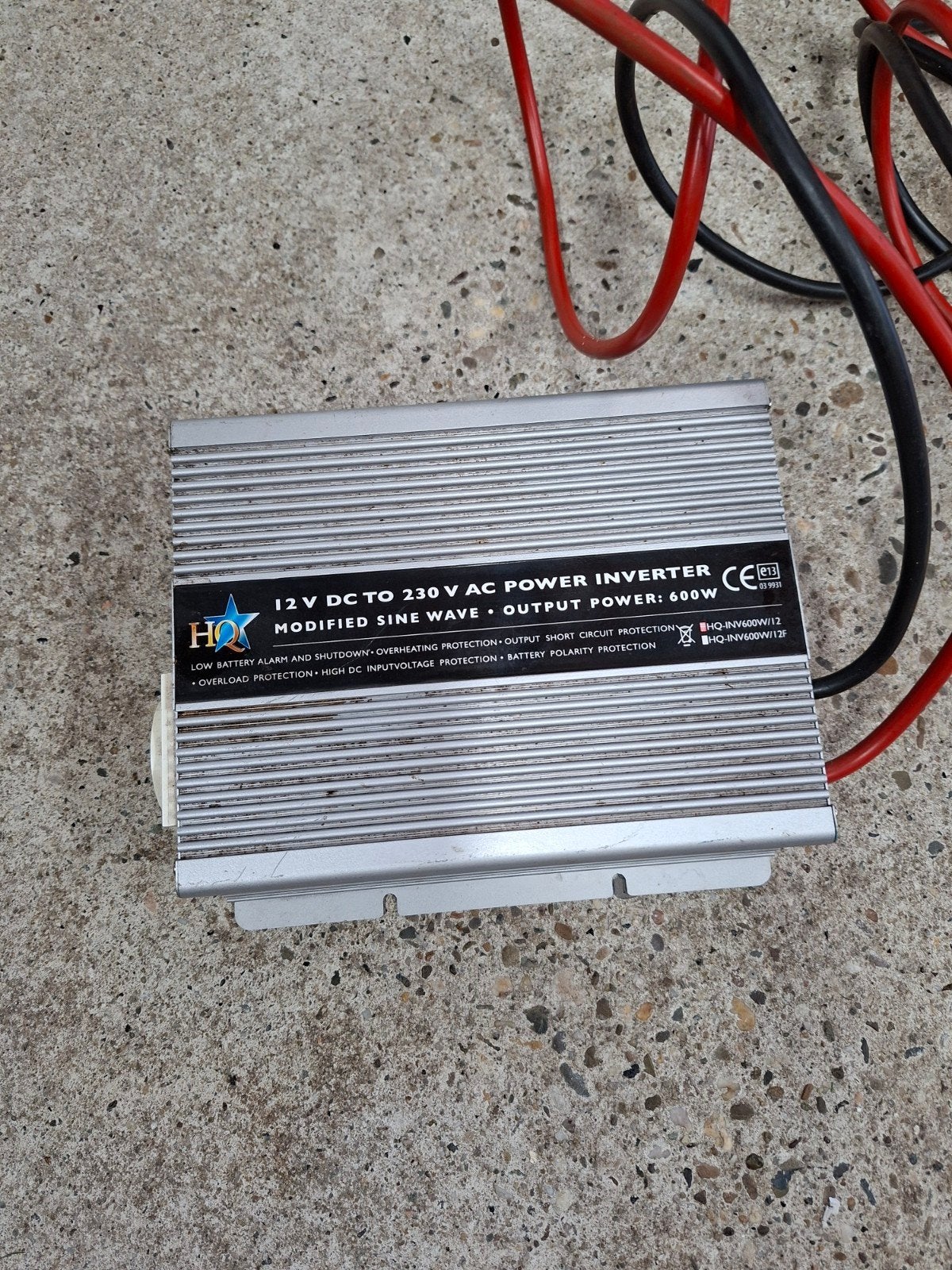 omvormer 12v naar 600 watt