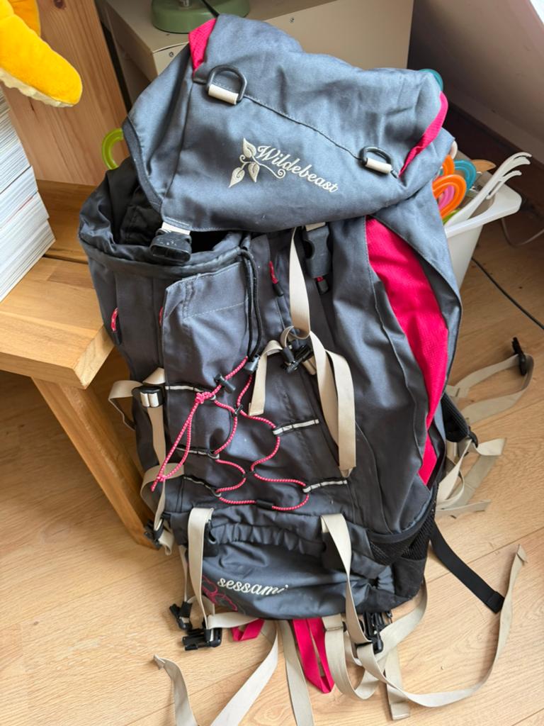 Wildebeast Sessami 50 Trekking Rugzak, Sieraden, Tassen en Uiterlijk, Tassen | Rugtassen, Overige merken, Gebruikt, 25 tot 40 cm