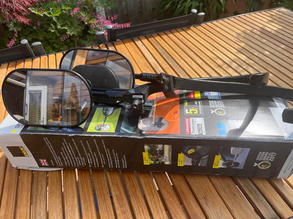 EMUK caravanspiegels voor Hyundai IX35 / Tucson, Ophalen of Verzenden, Gebruikt, Hyundai