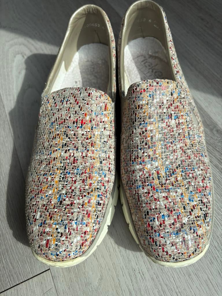 Dames Rieker schoenen - Comfortabele instappers maat 39, Ophalen, Overige kleuren, Instappers, Zo goed als nieuw