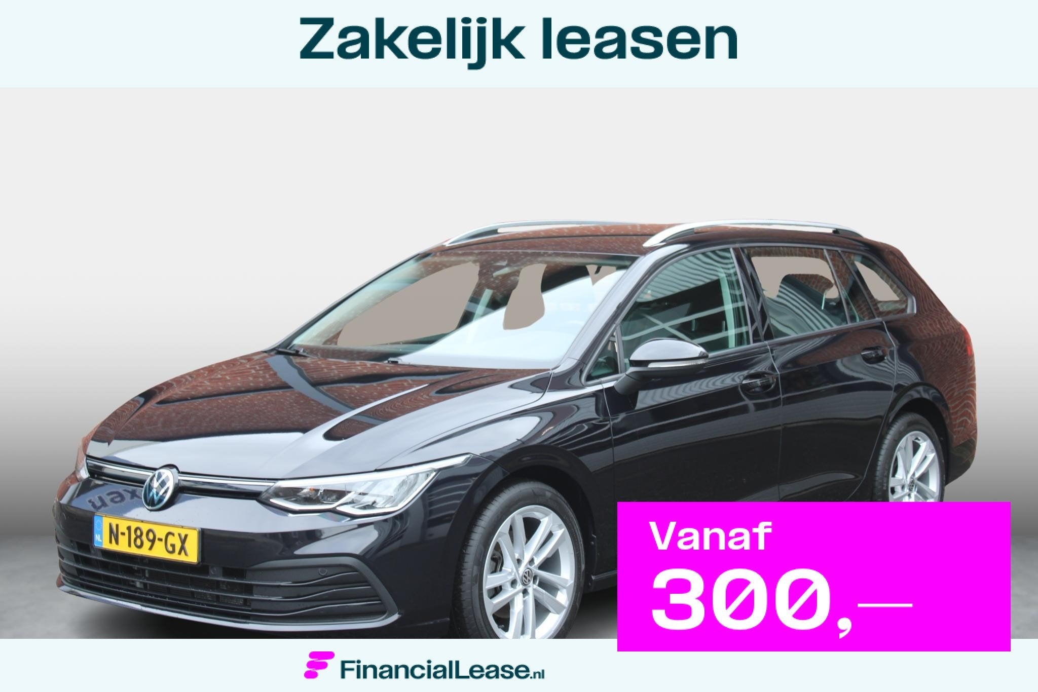 Volkswagen Golf Variant 1.0 eTSI Life Cruise Control adaptie, Stof, Gebruikt, Zwart, Origineel Nederlands