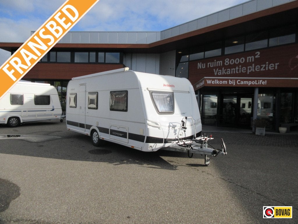 Dethleffs Camper 500 FR MET MOVER, AIRCO, LUIFEL, Rondzit, Overige typen, Dethleffs, Tot en met 4