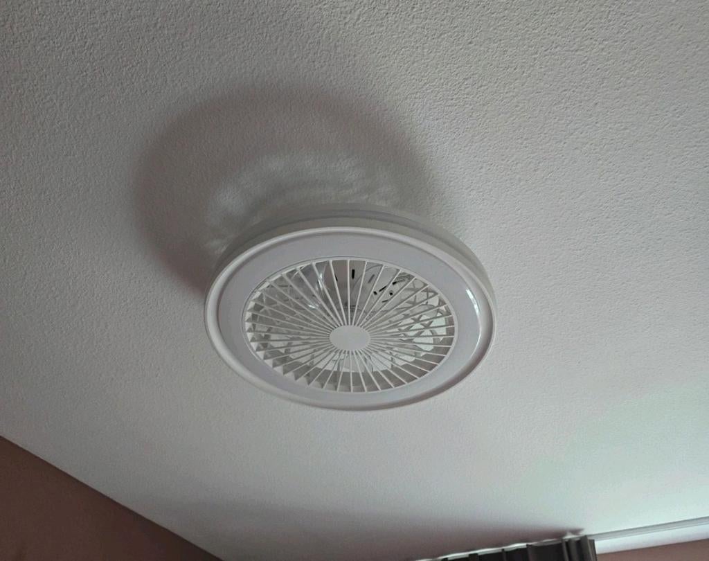 Led plafond lamp / ventilator, Ophalen of Verzenden