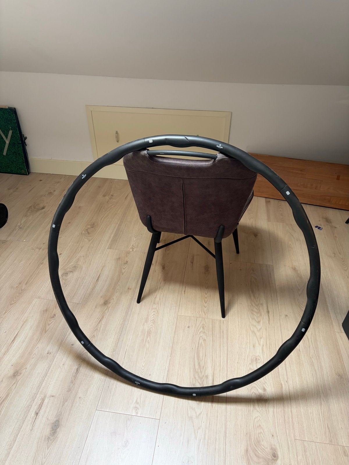 Fitness hoelahoep - Ideaal voor thuistraining, Ophalen, Met gewicht, Zo goed als nieuw, Fitness hoelahoep