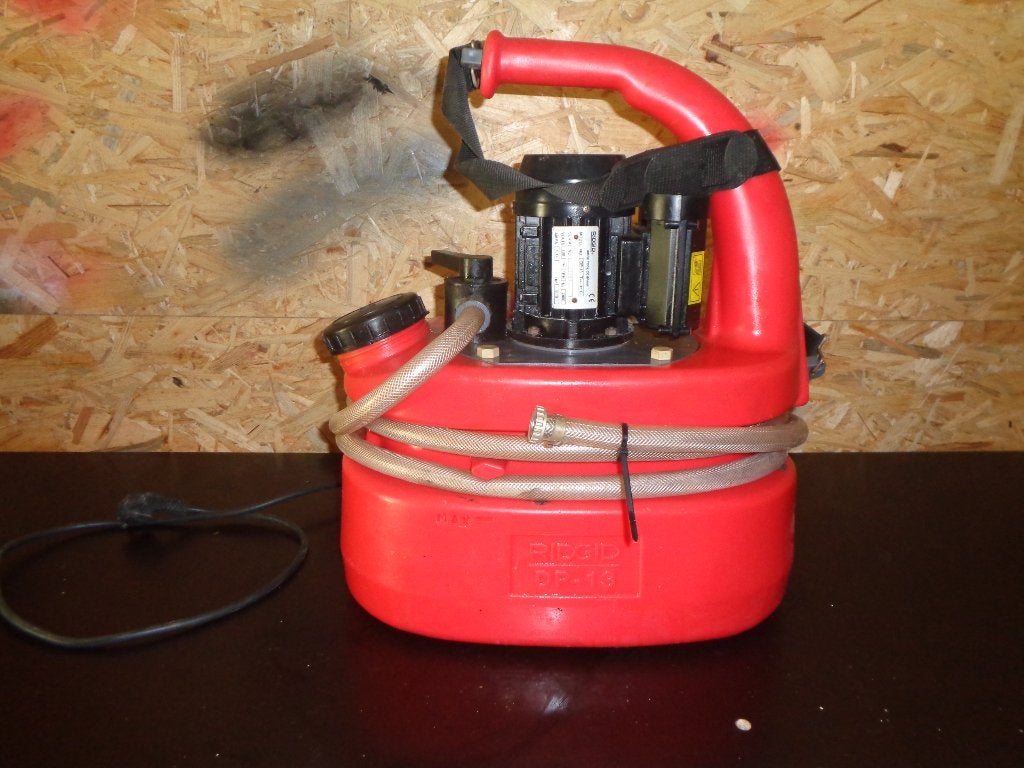 Ridgid DP-13 ontkalkingspomp, Ophalen of Verzenden, Zo goed als nieuw
