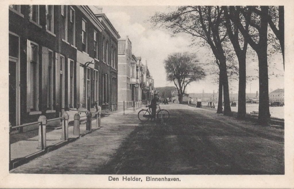 Den Helder Binnenhaven, Verzenden, 1920 tot 1940, Gelopen, Noord-Holland