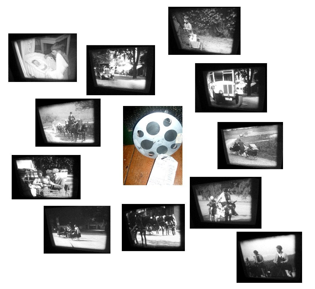 16mm film amateur Delistraat - Godesberg - 1925, Ophalen of Verzenden, 16mm film