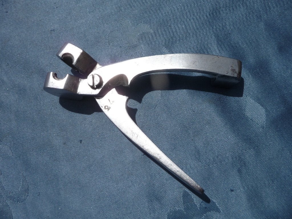 Antieke Combinatie KOGELTANG voor Pistool 16 mm Herladen, Ophalen of Verzenden