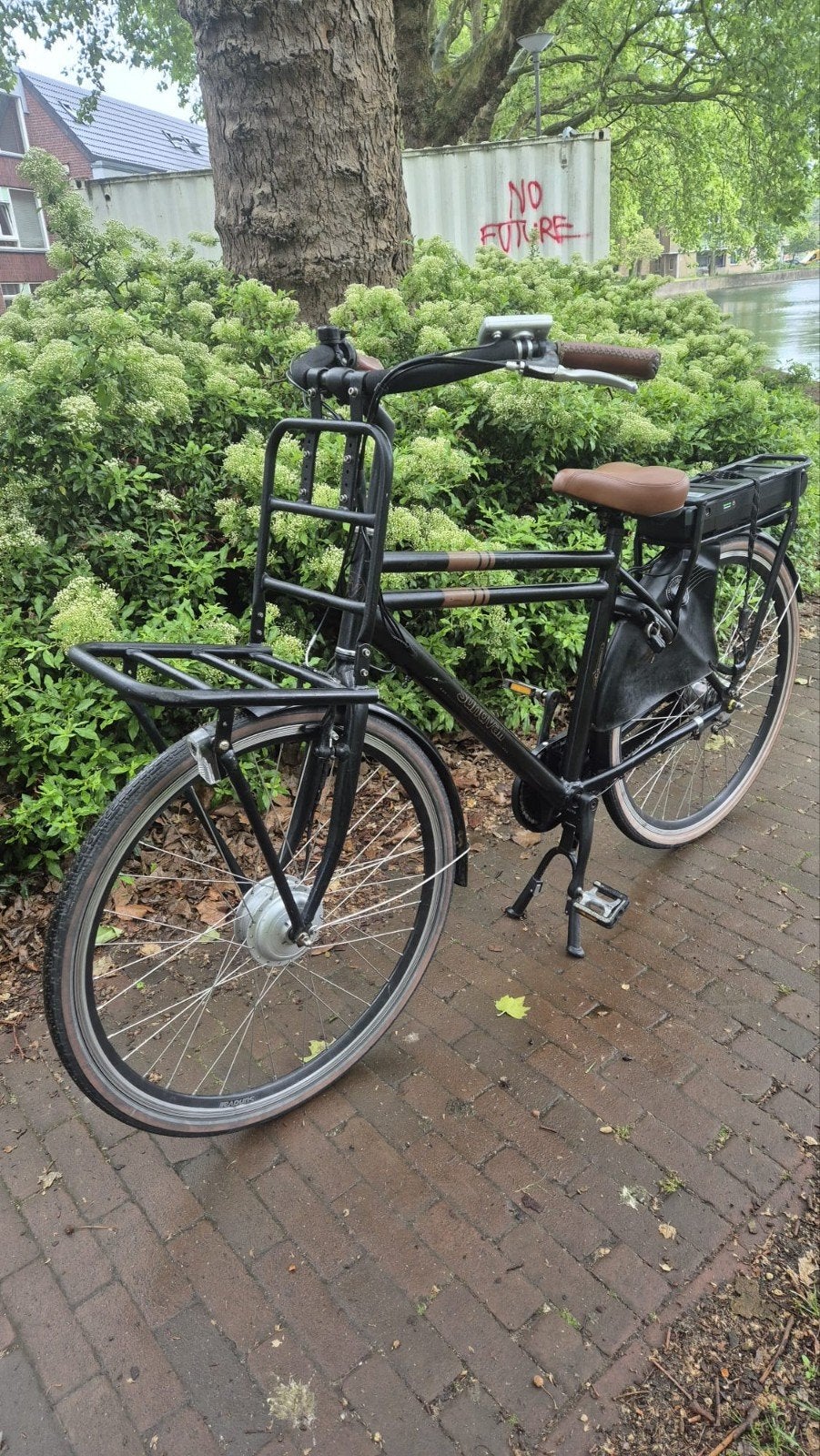 Sundvall College elektrische fiets met 9 elektrische standen, Zo goed als nieuw, 47 tot 51 cm, 50 km per accu of meer, Ophalen