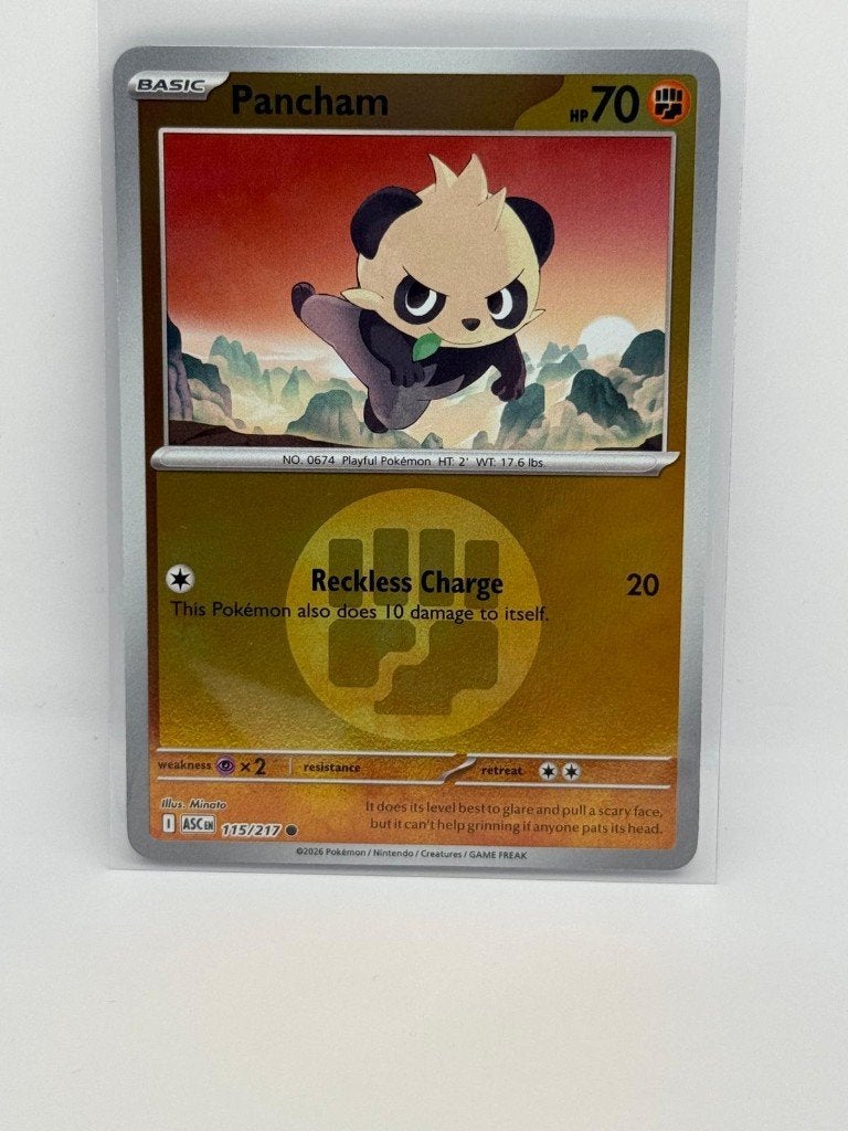 Pancham [Energy] #115 Pokemon Ascended Heroes, Verzenden, Zo goed als nieuw