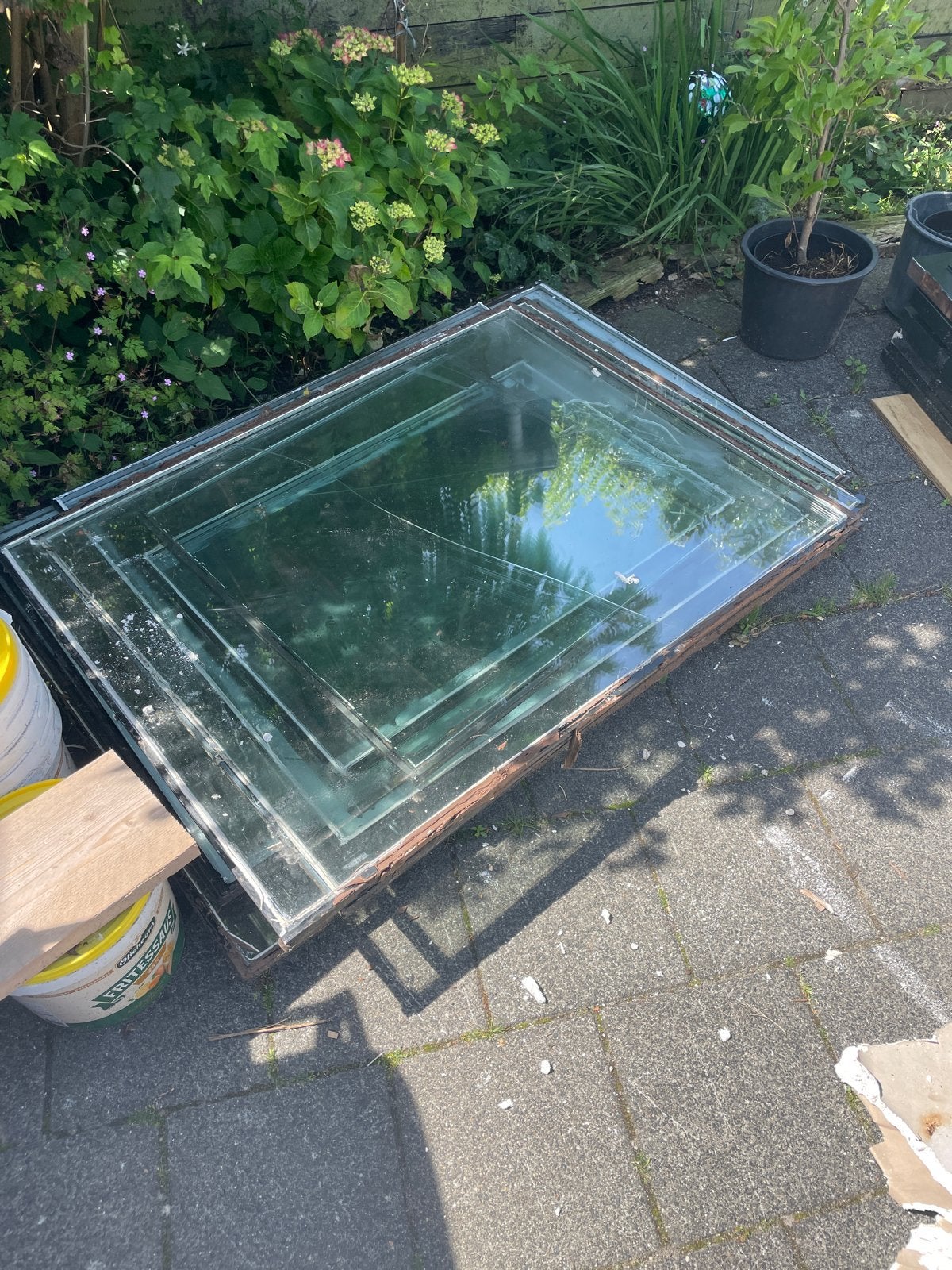 Gratis ruiten dubbel glas, Ophalen of Verzenden