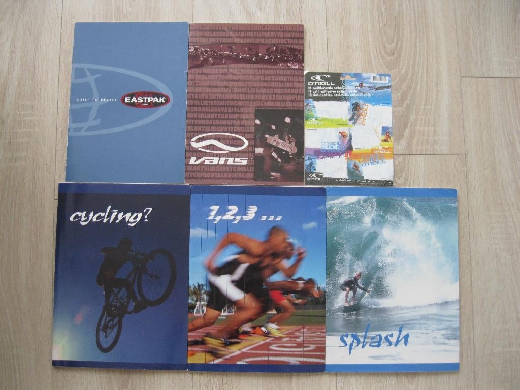 5 schoolschriften groot formaat 31.5 X 23.5 cm, Ophalen of Verzenden, Nieuw