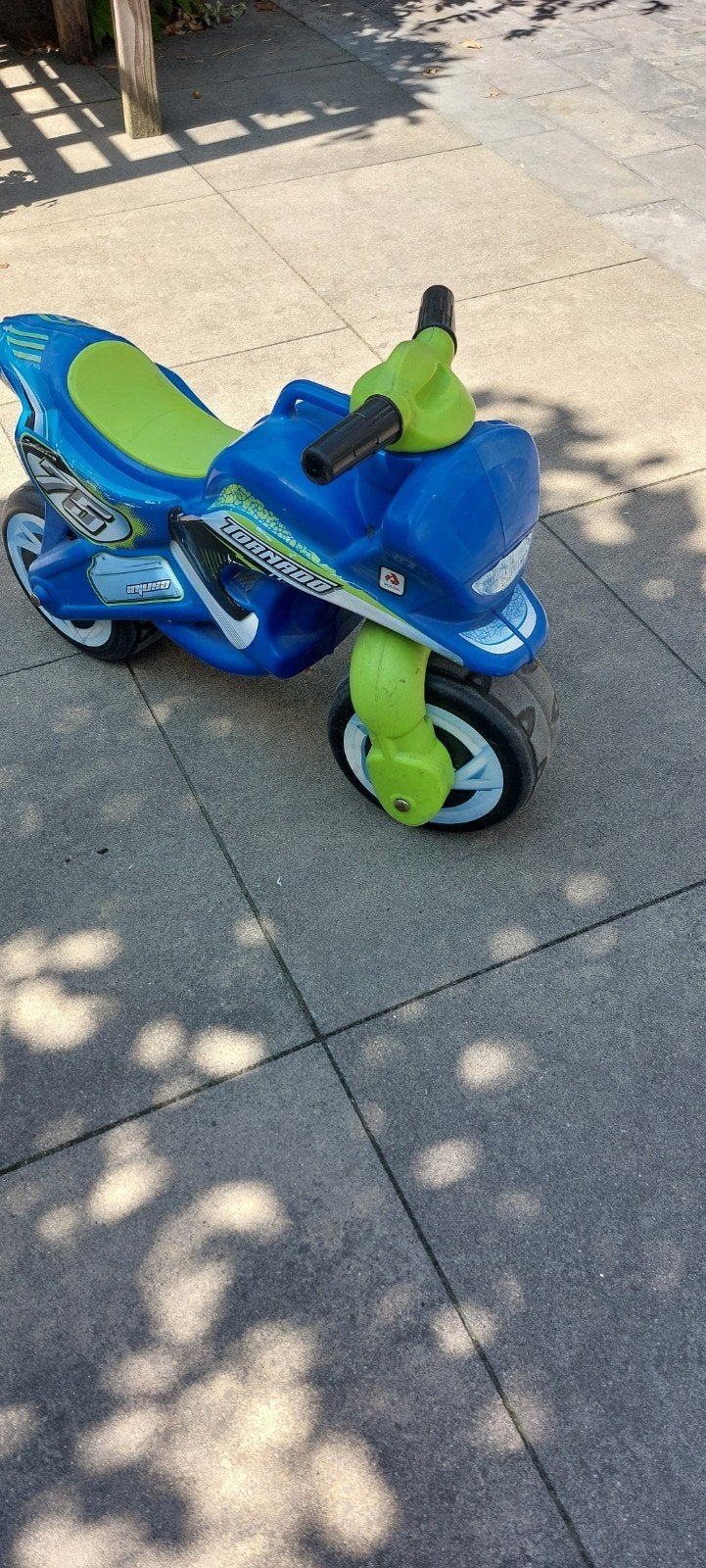 Blauwe loopmotor voor kinderen, Ophalen, Gebruikt, Loopfiets
