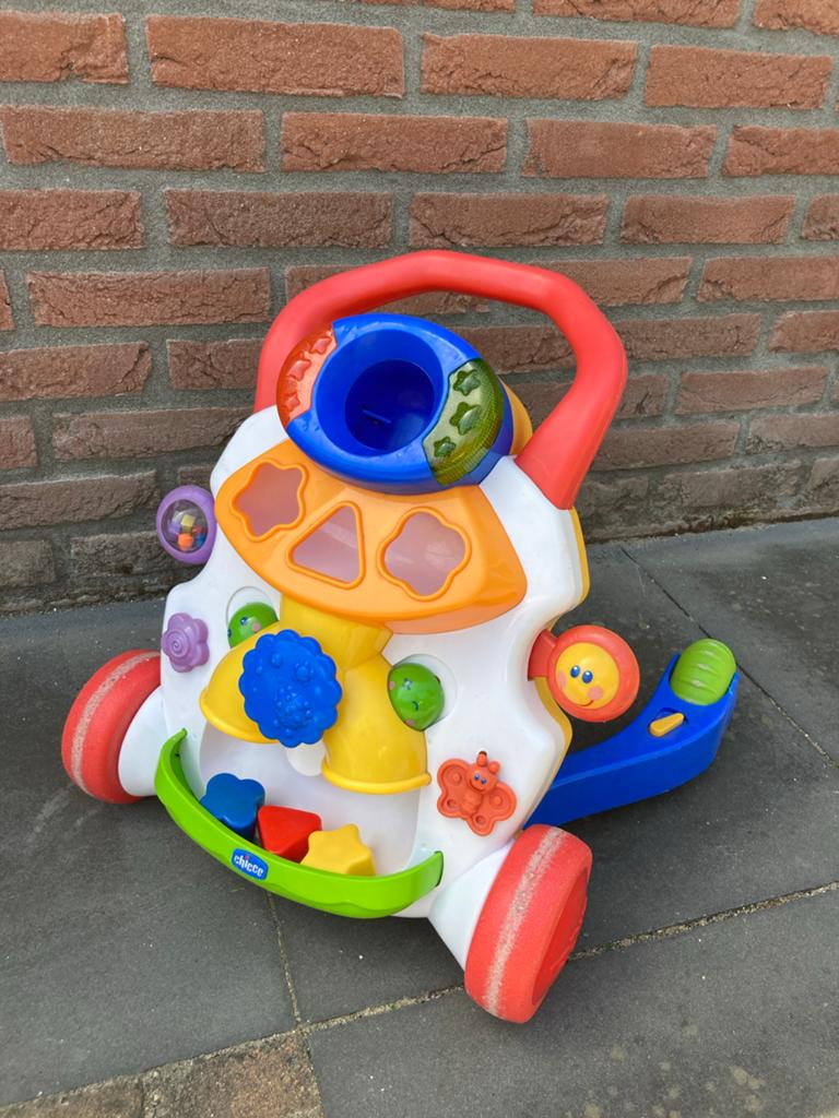 Chicco Baby Walker Loopwagen met Vormenstoof, Ophalen of Verzenden, Gebruikt, Overige typen, Met wieltjes