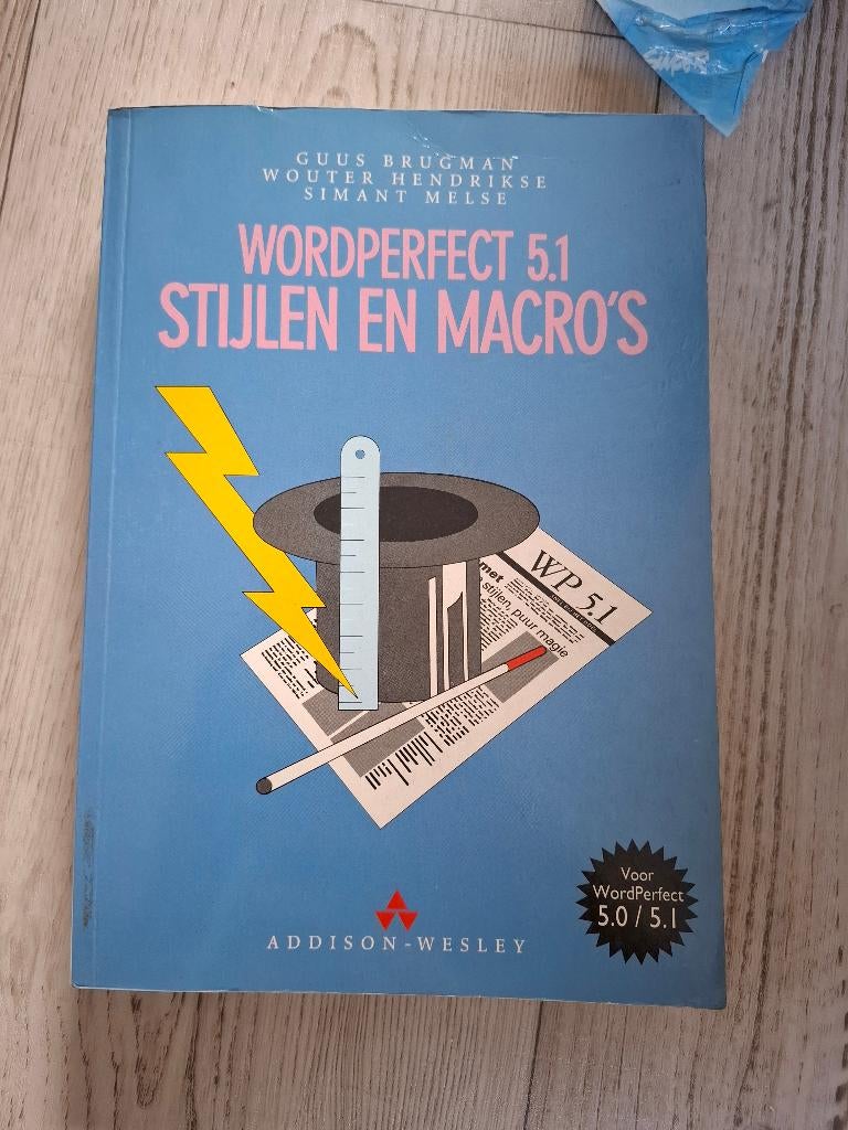 Wordperfect 5.1 Stijlen en Macro’s (origineel), Boeken, Ophalen of Verzenden, Nieuw, Software