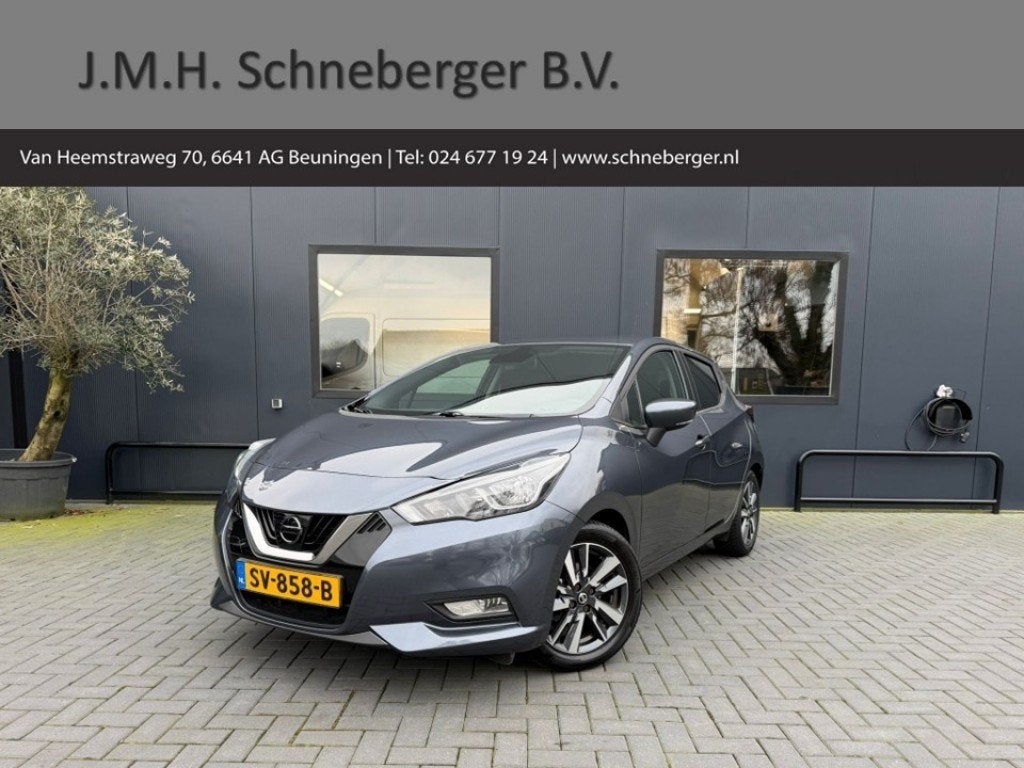 Nissan MICRA 0.9 IG-T N-Connecta / Cruisecontrol / Navi / Ca, Voorwielaandrijving, 898 cc, 40 €/maand, Huisgarantie