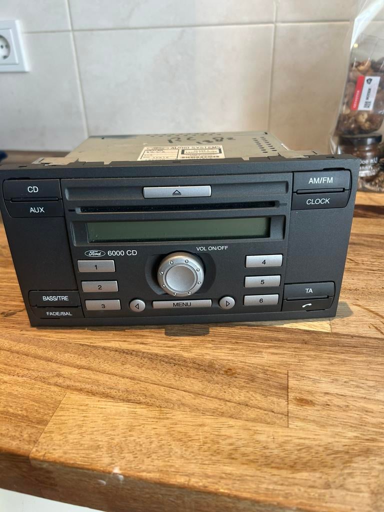 Autoradio | Ford Fusion/Fiesta | Dubbel Din | T/m 2008, Auto diversen, Autoradio's, Ophalen, Gebruikt